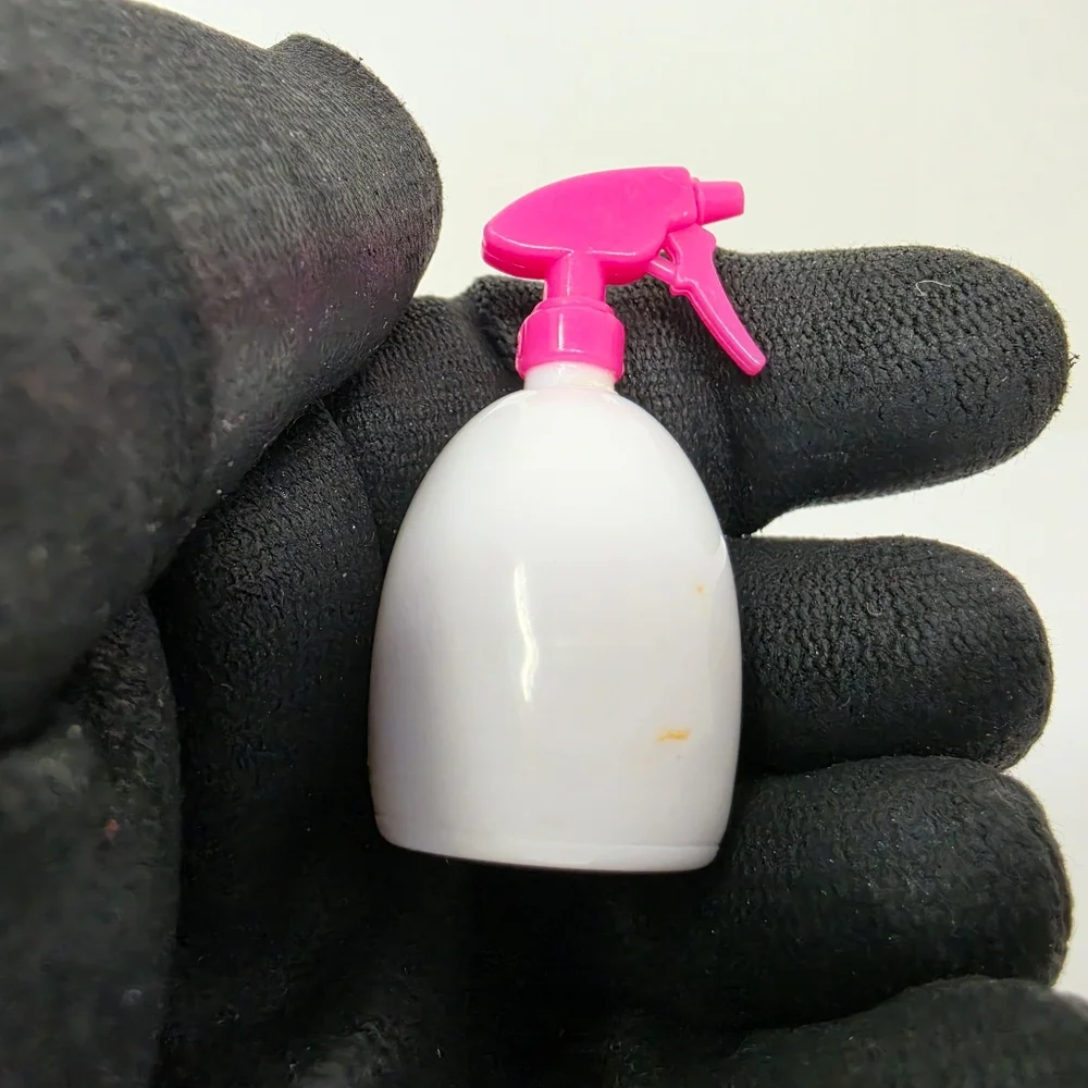 Plastic Spray Bottle Lotion Dispenser Doll House Toys Lot of 2